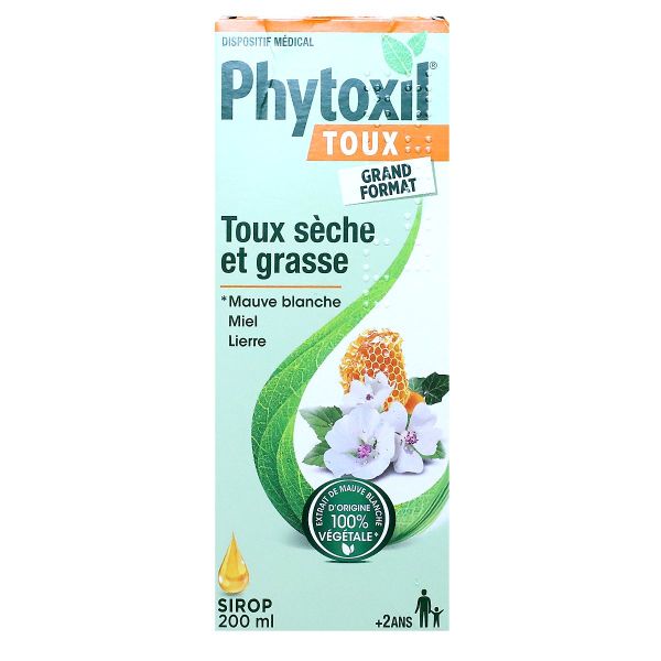 Phytoxil toux sèche et grasse sirop grand format 200ml