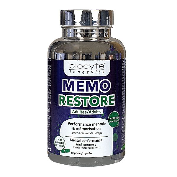 Memo Restore 60 gélules