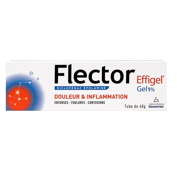 Flector Effigel diclofénac 1% 60g