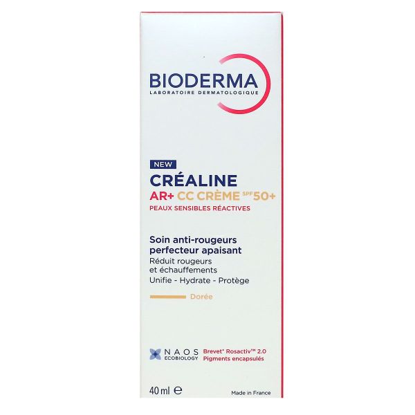Crealine AR+ CC creme dorée SPF50+ 40ml