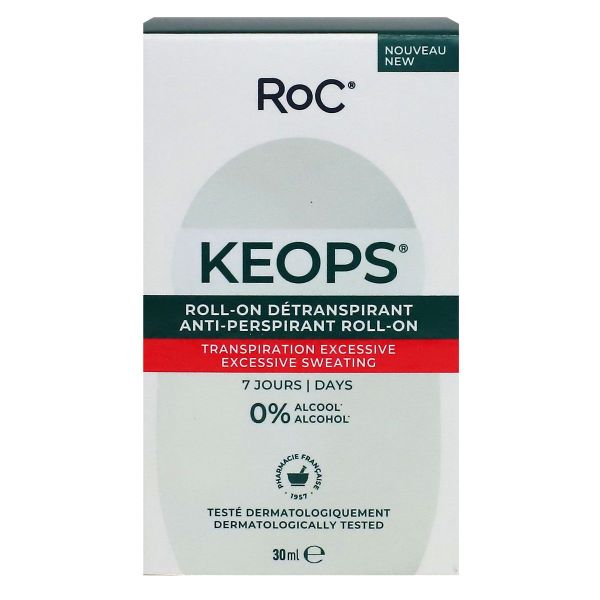 Keops détranspirant roll-on 30ml
