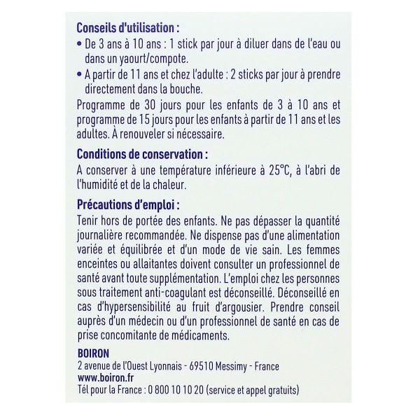 Oscillo vitalité dès 3 ans 30 sticks