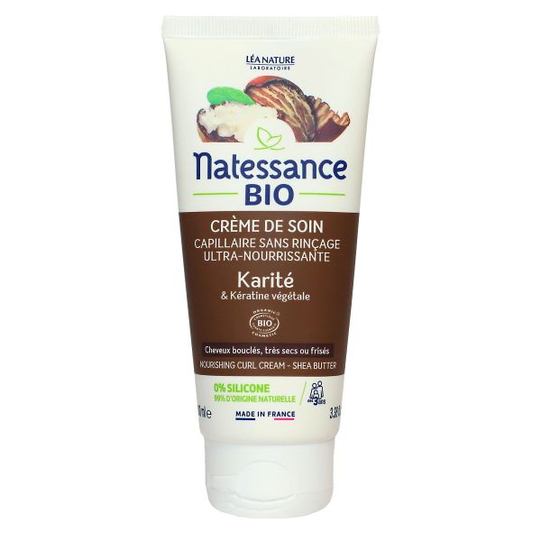 Crème de soin capillaire Karité bio 100ml