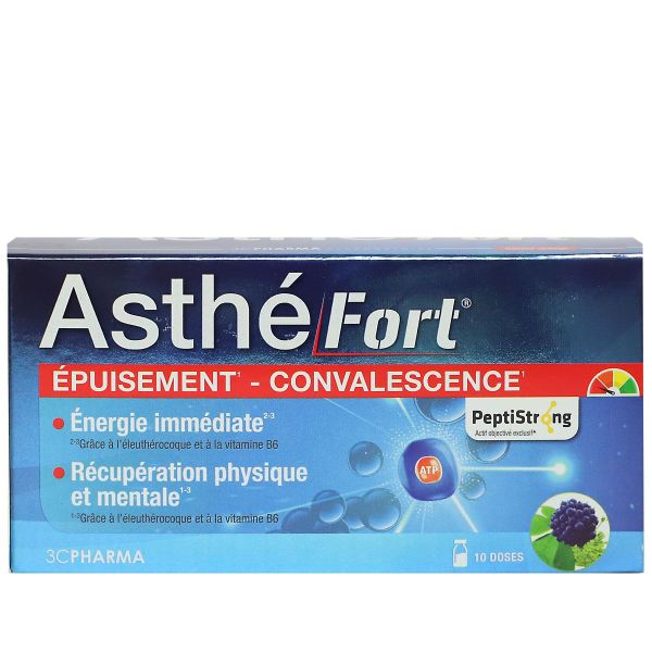 Asthé Fort épuisement convalescence 10 doses x 15ml