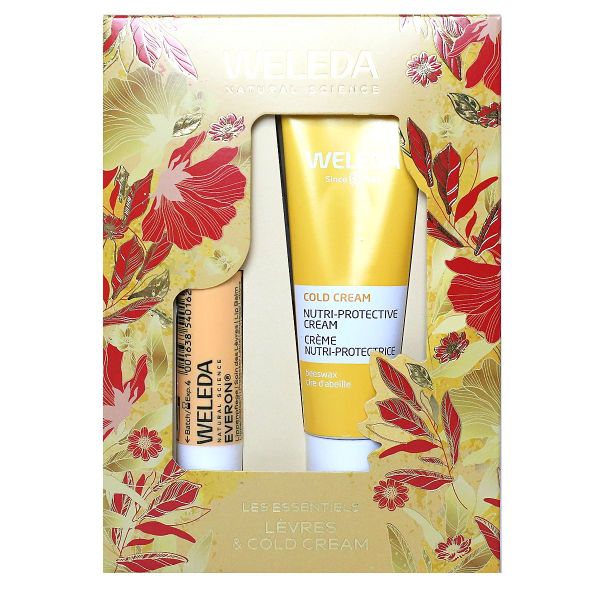 Coffret Cold Cream visage 30ml + Everon soin lèvres 4,8g