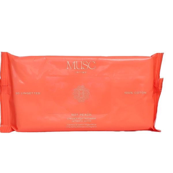 Hot Peach 30 lingettes intimes