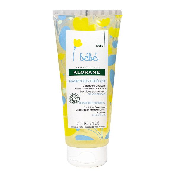 Bébé shampoing doux démêlant 200ml