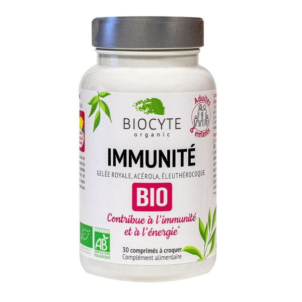 Immunité énergie bio 30 comprimés