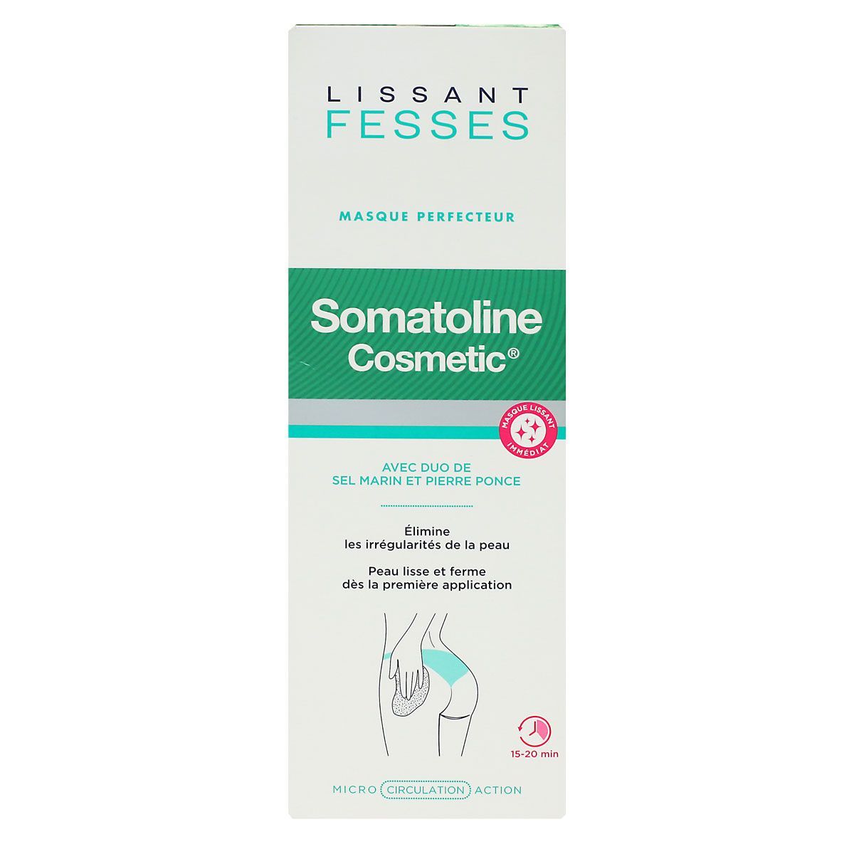fesse Somatoline Cosmetic Lissant Fesses Masque Perfecteur 250ml est un traitement intensif pour les fesse