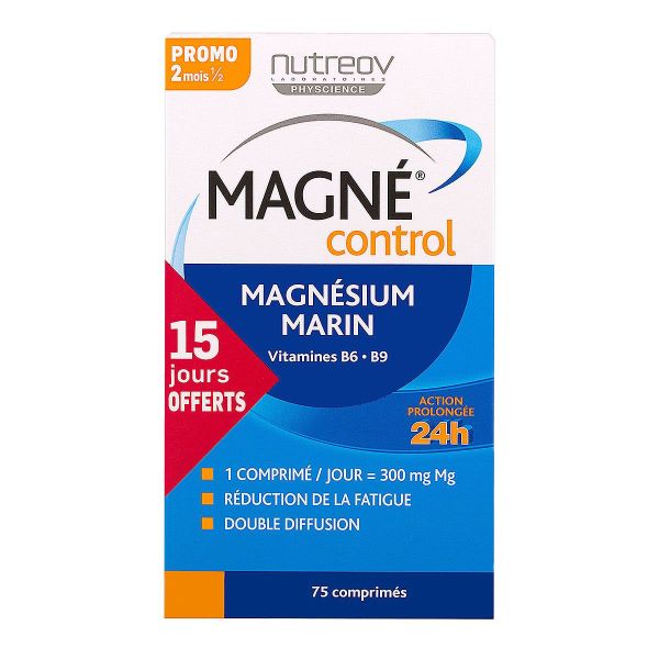 Magné Control 75 comprimés (dont 15 offerts)