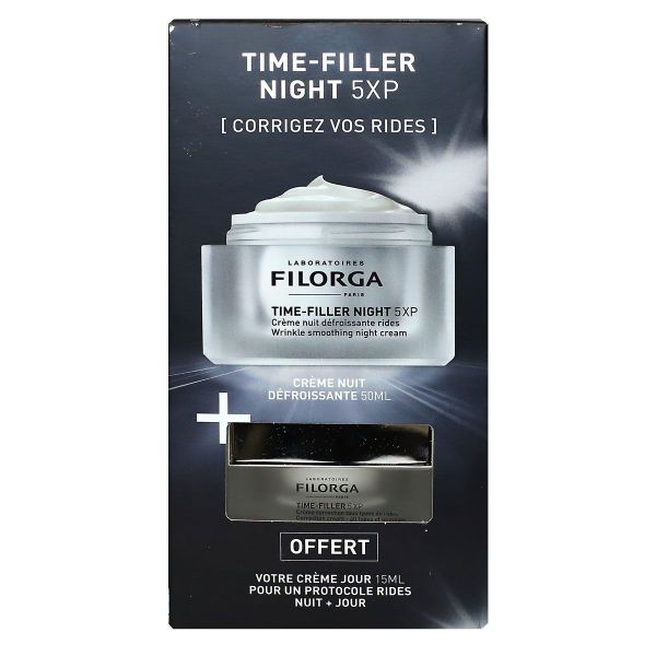Coffret Time-Filler Night 5XP soin de nuit anti-rides