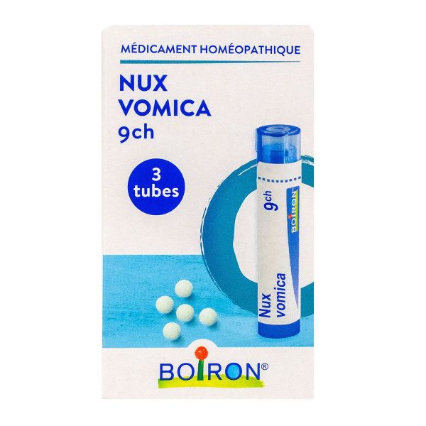 Nux vomica 9CH 3 tubes granules