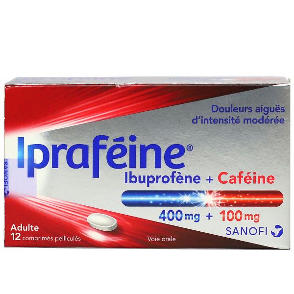 Ipraféine 12 comprimés pelliculés