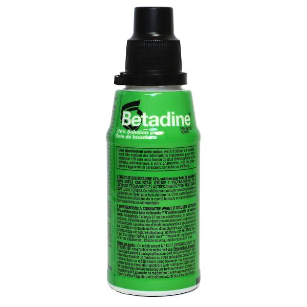 Bétadine verte bain de bouche 125ml