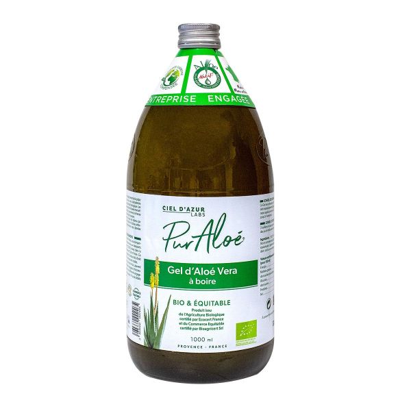 Gel d'aloe vera à boire bio 1000ml