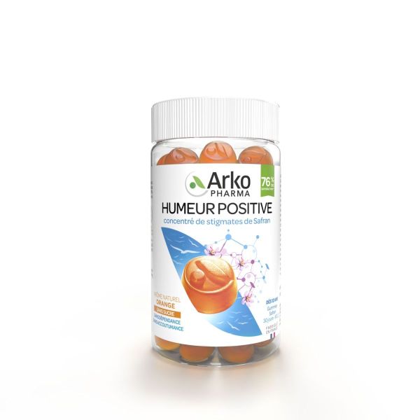 Humeur positive stigmates de safran 60 gummies