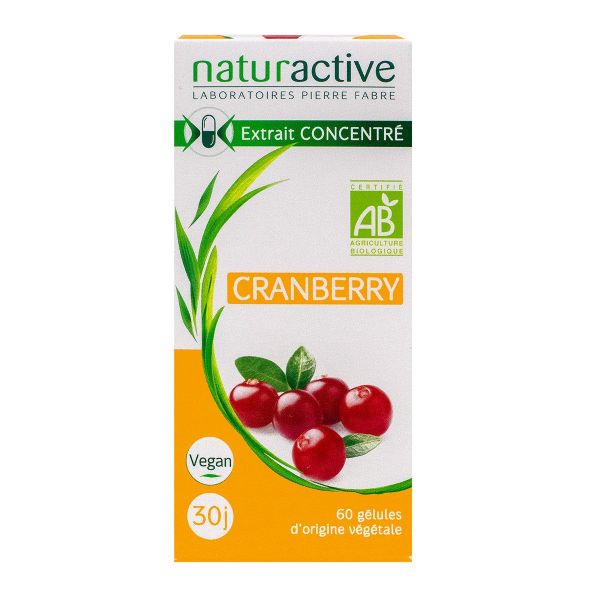Extrait concentré Cranberry bio 60 gélules