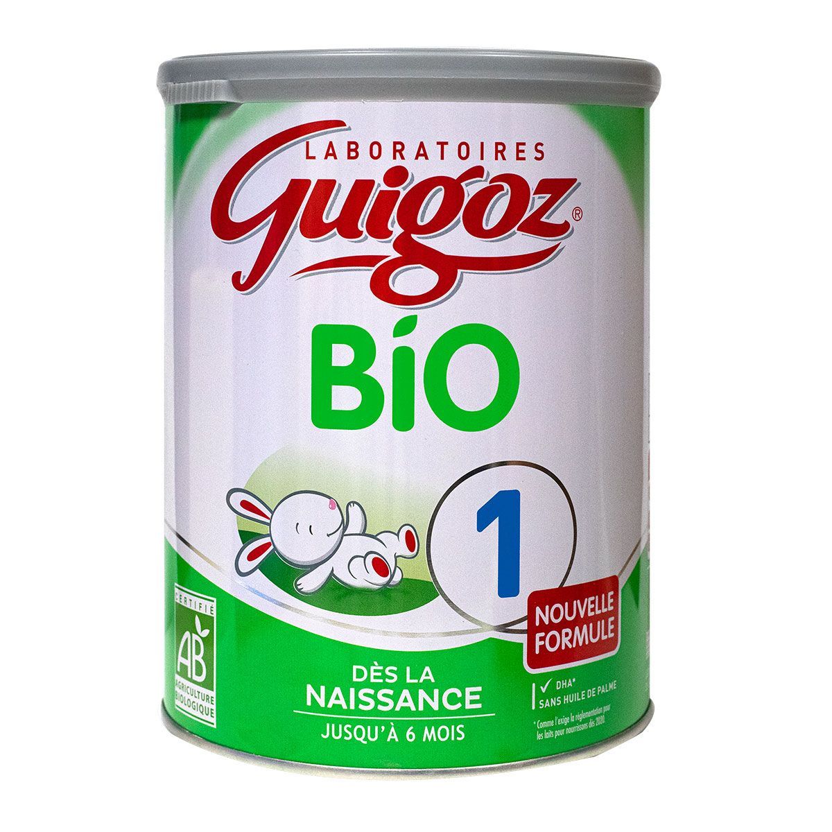 Le lait croissance 1er âge bio Guigoz est un aliment lacté en poudre pour  nourrissons.