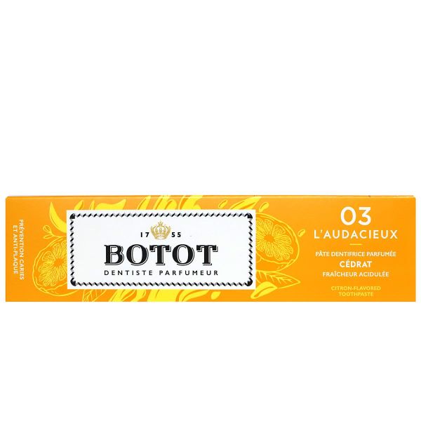 L'audacieux 03 pâte dentifrice parfumée cédrat 75ml