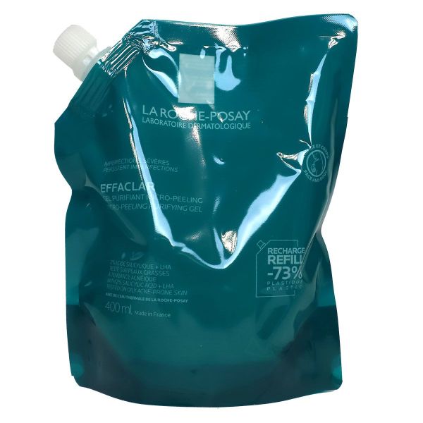 Eco recharge Effaclar gel nettoyant visage corps 400ml