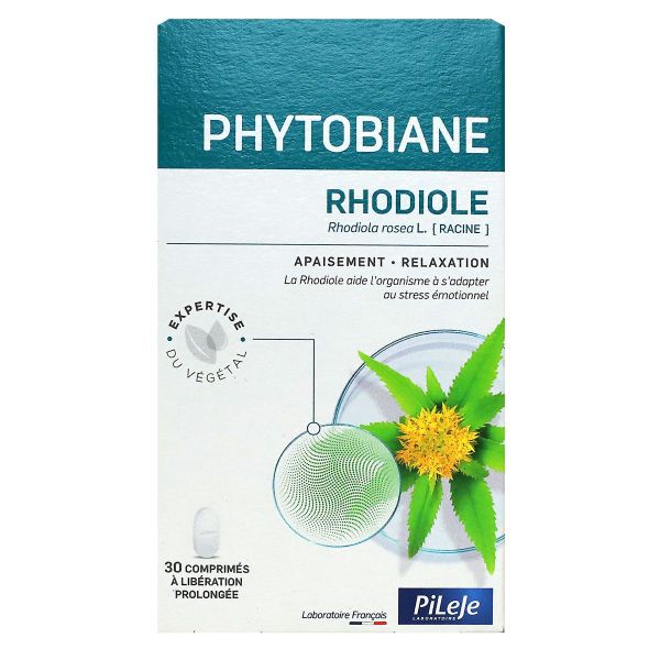 Phytobiane Rhodiole apaisement et relaxation 30 comprimés