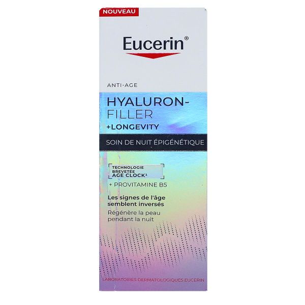 Hyaluron Filler + Longevity soin nuit epigenetique visage toute peau 50ml