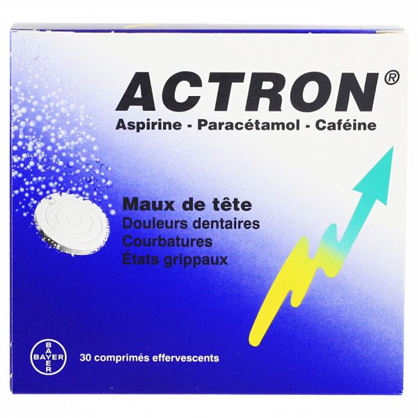 Actron 30 comprimés effervescents