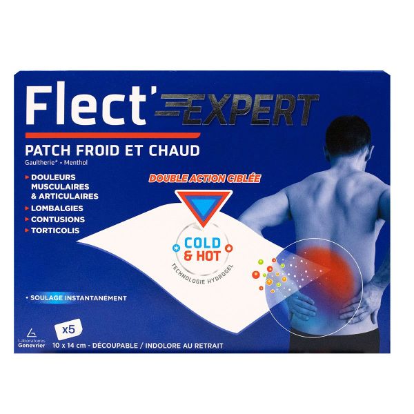 Flect'Expert 5 patchs froid & chaud