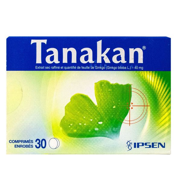 Tanakan 30 comprimés