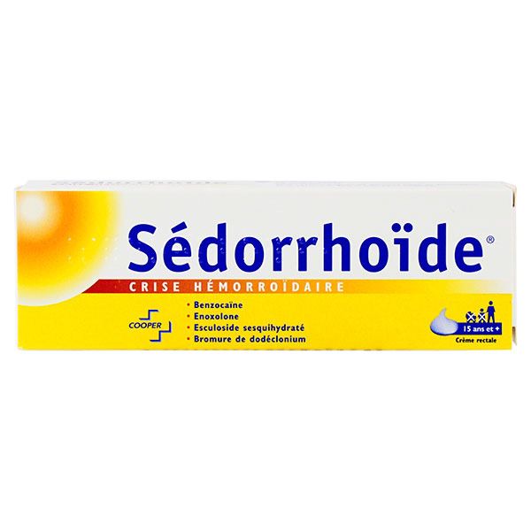 Sédorrhoïde crème 30g