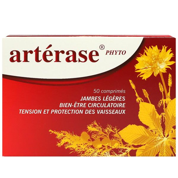 Nutriclem Artérase jambes légères 50 comprimés