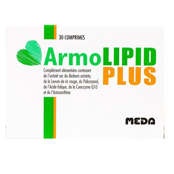 Armolipid Plus 30 comprimés