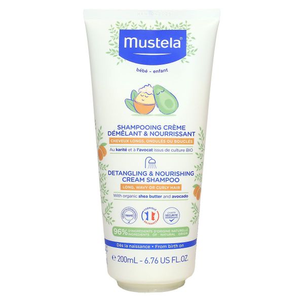 Shampoing crème démêlant et nourrissant 200ml