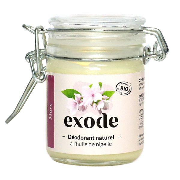 Déodorant baume naturel et bio huile nigelle musc 50g