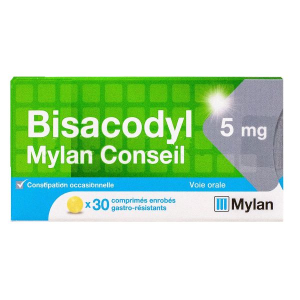 Bisacodyl 30 comprimés
