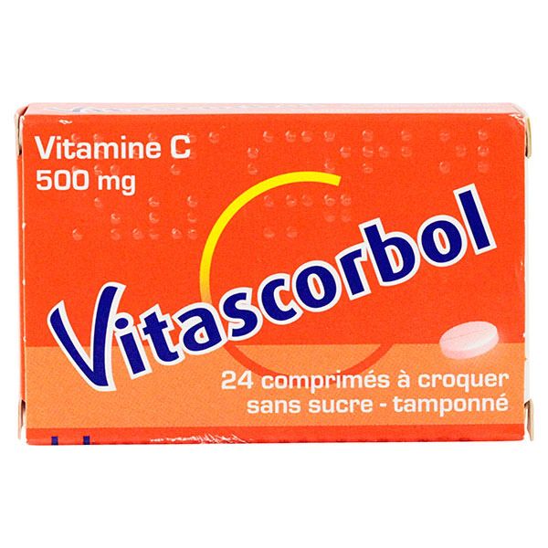 Vitascorbol 24 comprimés à croquer