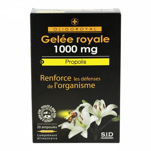 Gelée royale propolis 20 ampoules