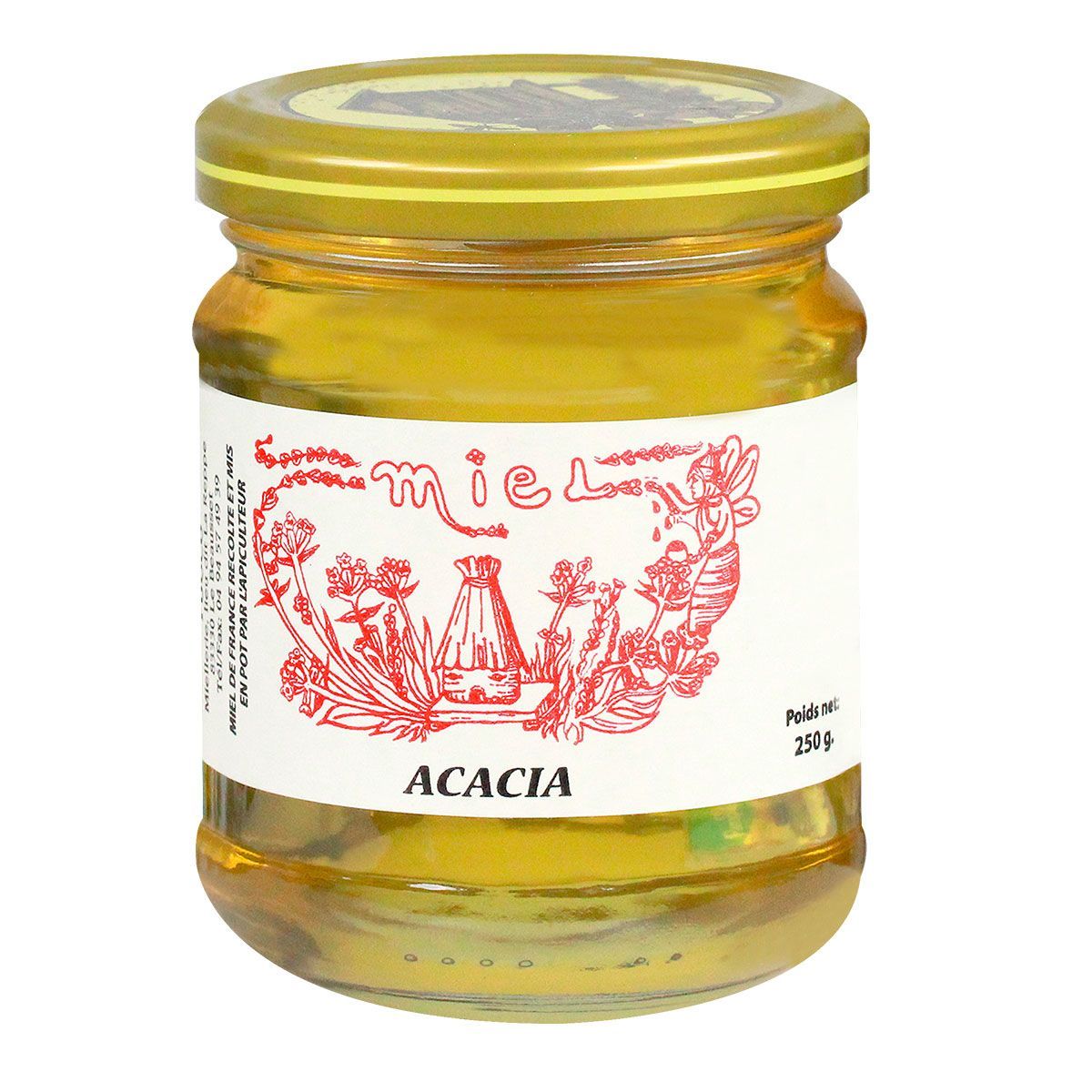 Miel d'Acacia - Pot de 250g