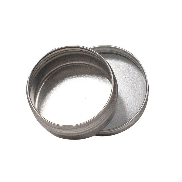 Pot aluminium 100 recyclable 15ml est un pot vide en aluminium