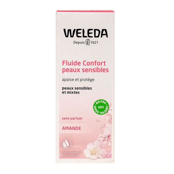 Amande fluide confort peau sensible 30ml