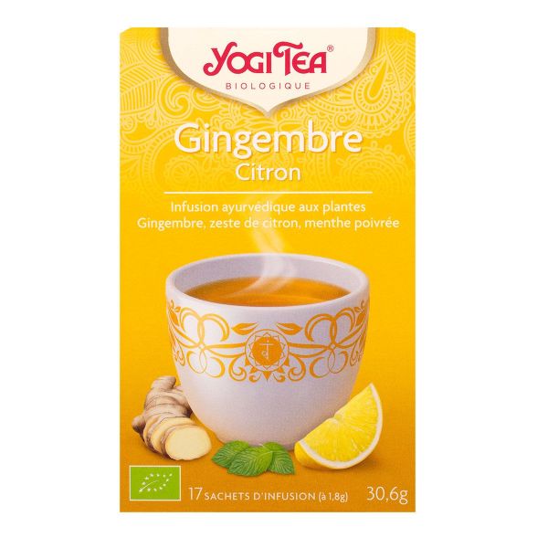 17 infusions gingembre citron