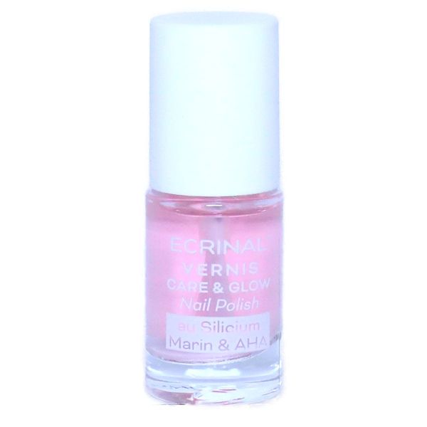 Vernis Care & Glow silicium marin et AHA effet Gloss 5ml