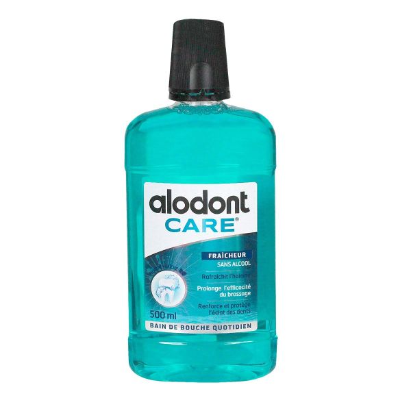 Alodont Care bain bouche fraîcheur 500ml