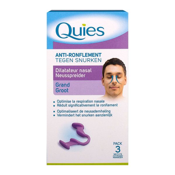 Anti-ronflement dilatateur nasal