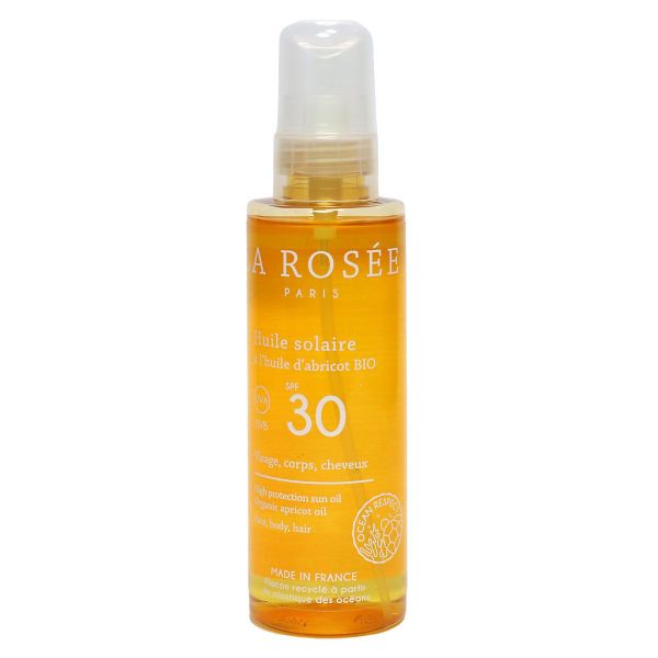 Huile solaire huile abricot bio SPF30 150ml