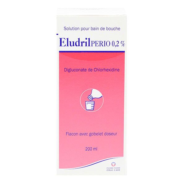 Eludrilpério bain de bouche 200ml