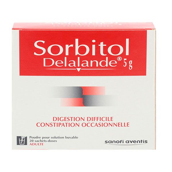 Sorbitol Delalande 20 sachets-doses