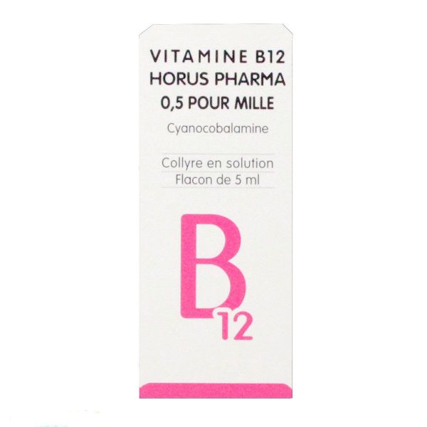 vitamine B12 collyre 5ml