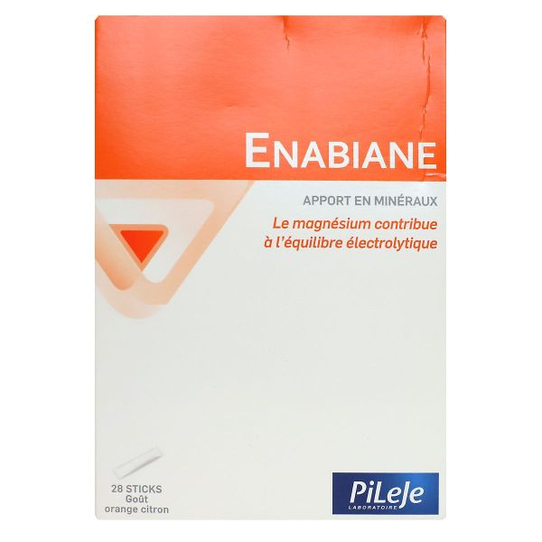 Enabiane complément nutrition orange 28 sticks
