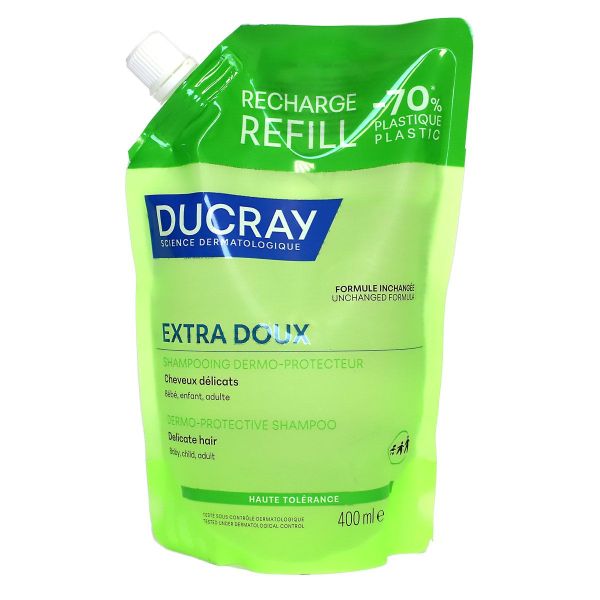 Eco-recharge shampoing dermo-protecteur cheveux délicats 400ml
